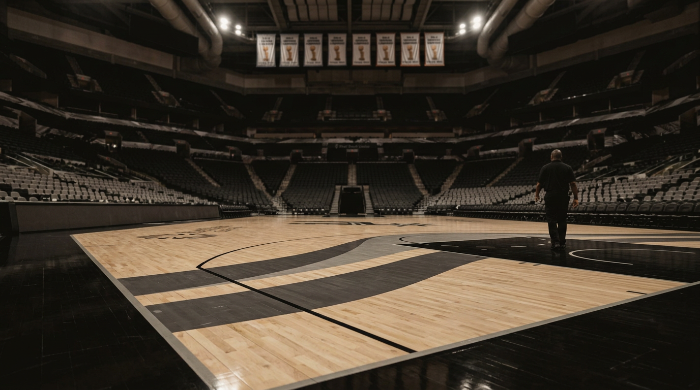 San Antonio Spurs Home-Court Identity at Frost Bank Center