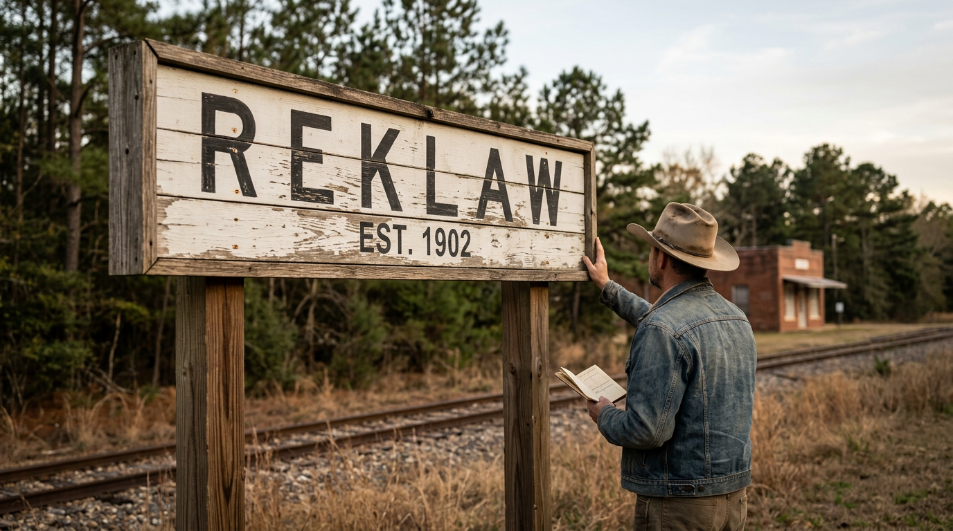 Uncovering the Backwards History of Reklaw: An East Texas Gem