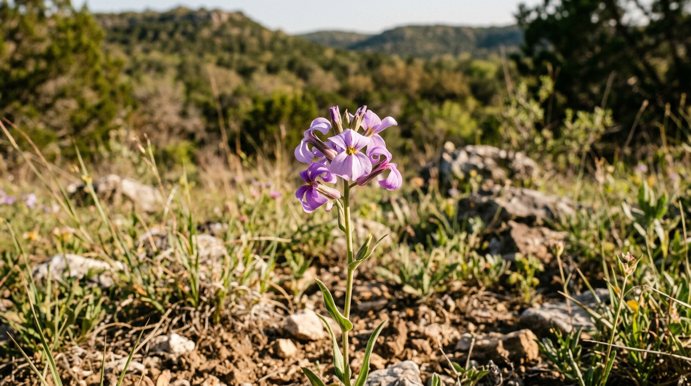 Federal Protection Status Proposed for Rare Wildflower Endemic to Texas Soil