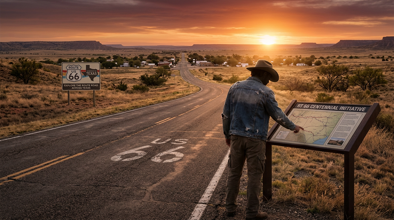 TXDOT Unveils Route 66 Centennial Initiative in Official 2026 Texas Travel Guide