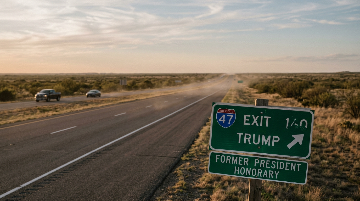 Texas Senator Proposes Interstate 47 Naming to Honor Former President Donald Trump