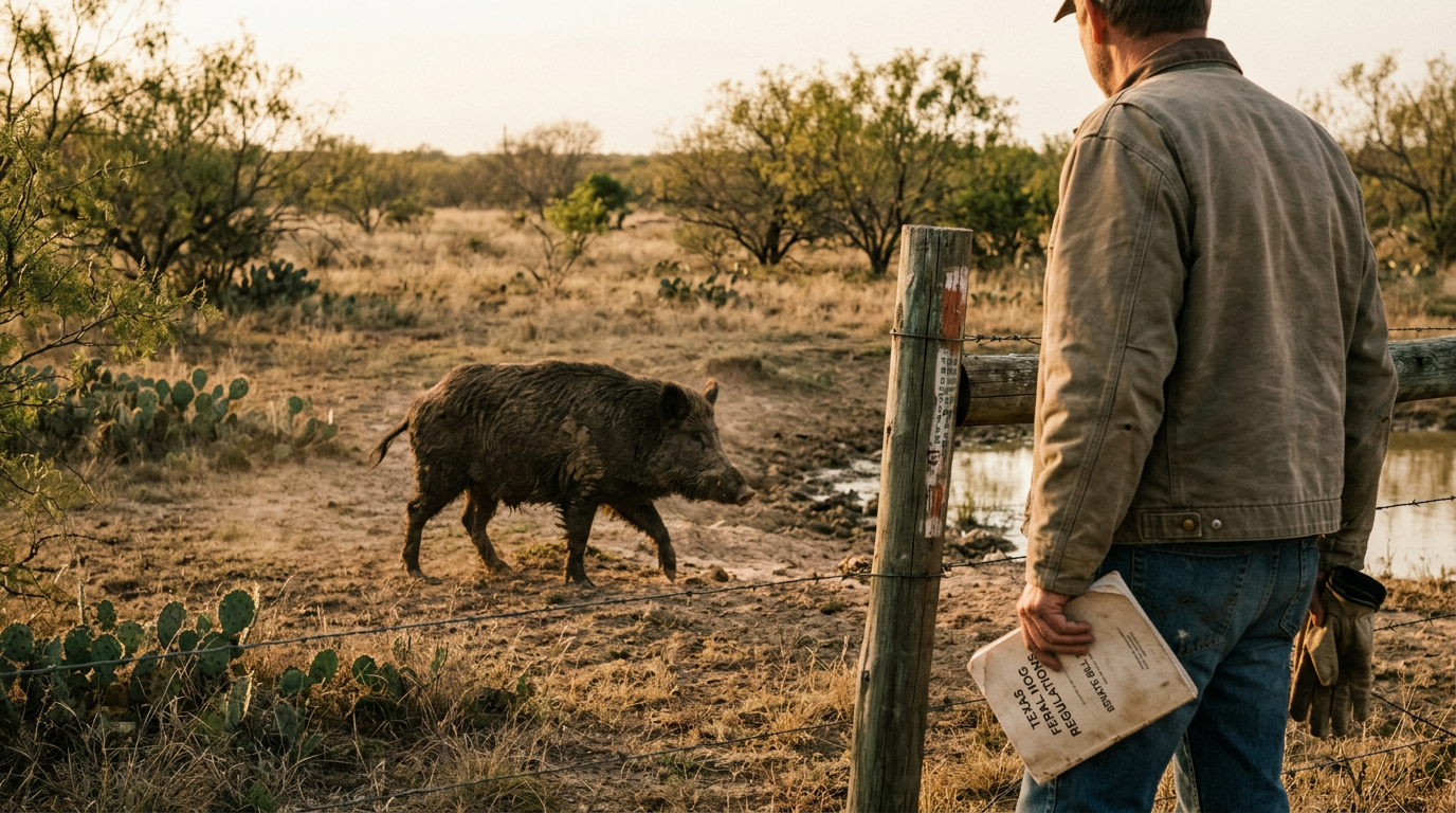Texas Feral Hog Regulations: Legal Rights and Requirements for Property Owners