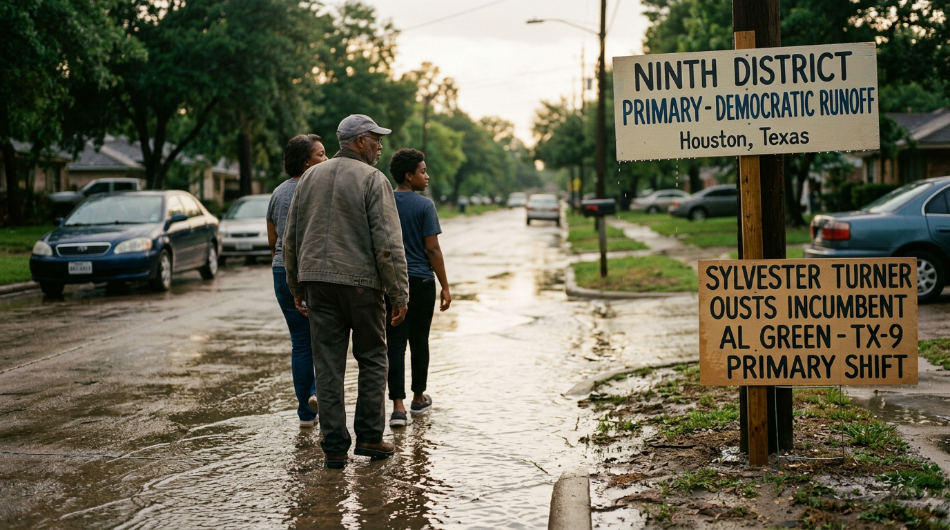 Democratic Shifts in Houston: Sylvester Turner Ousts Longtime Incumbent Al Green in Ninth District Primary