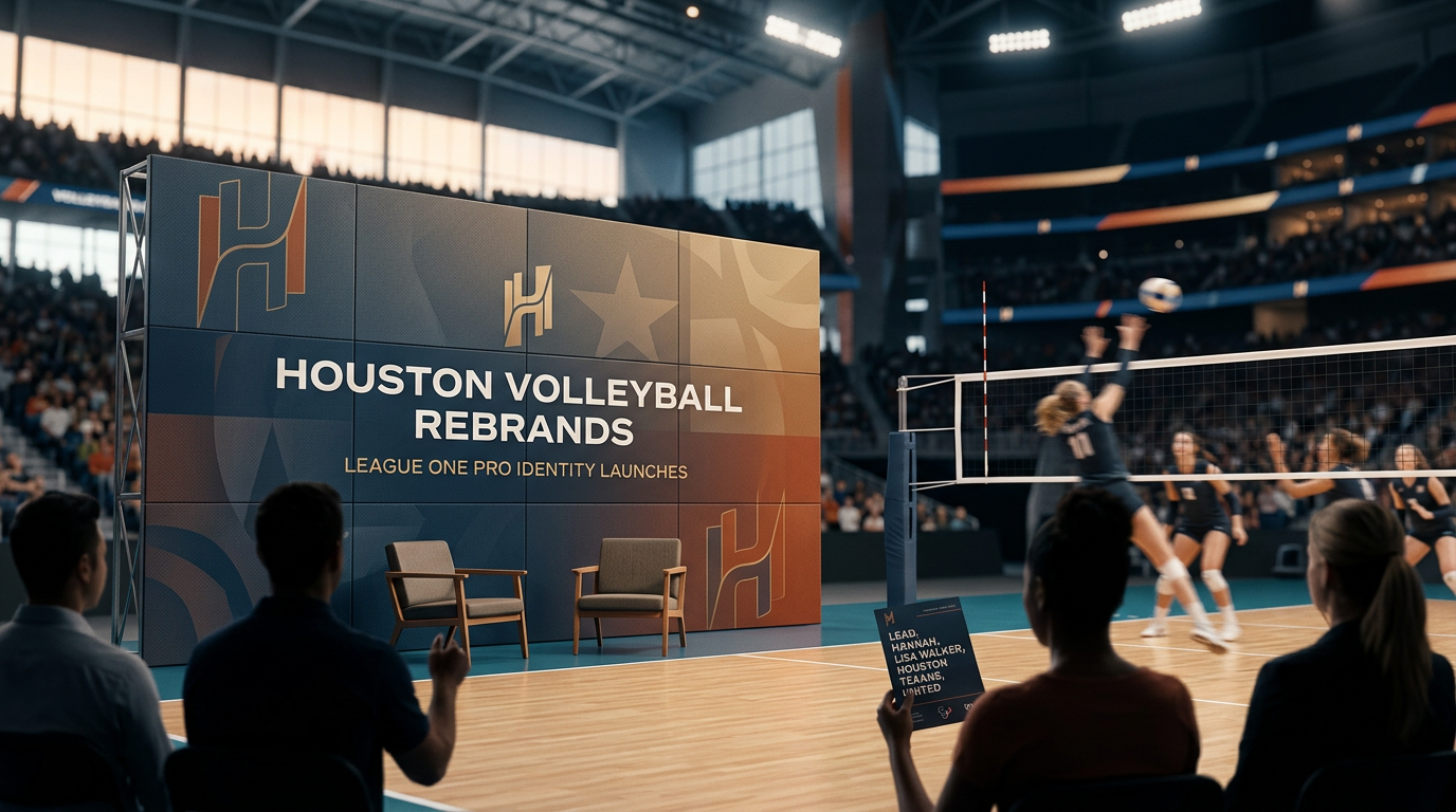 Houston Volleyball Rebrands as League One Pro Identity Launches