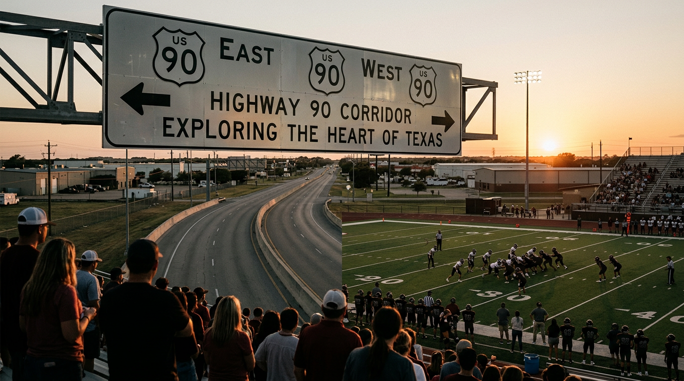 Exploring the Heart of the Lone Star State: A Comprehensive Guide to the Highway 90 Corridor