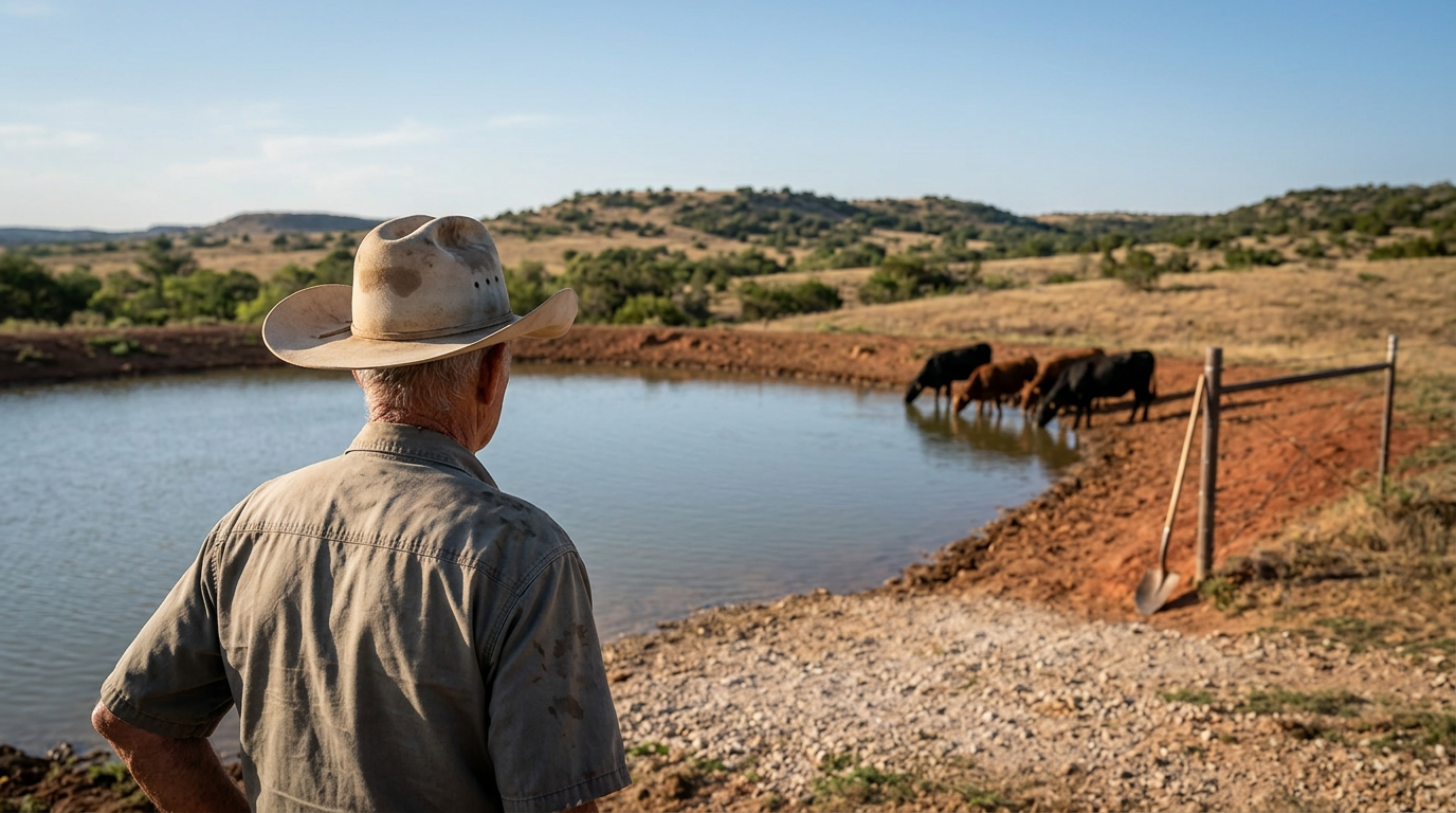 Why Texans Use the Term Stock Tank Instead of Pond