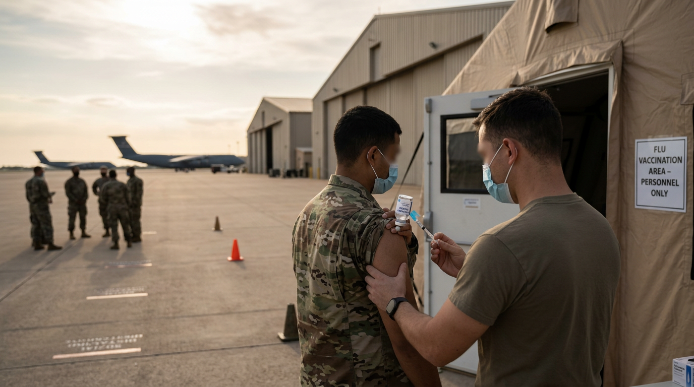 San Antonio Military Hub Reinstates Health Safety Measures After Major Flu Spike