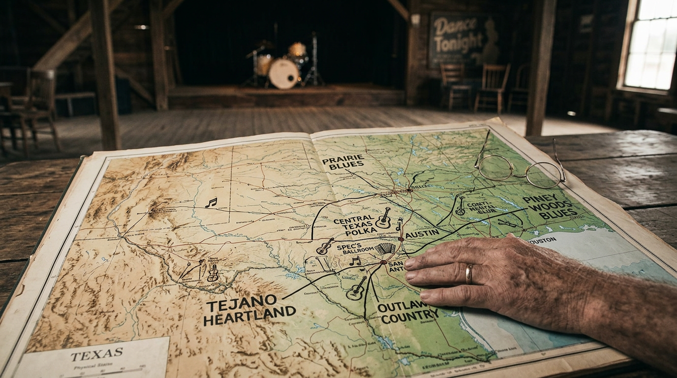 Mapping the Sound of the Lone Star State: Key Landmarks in Texas Music History