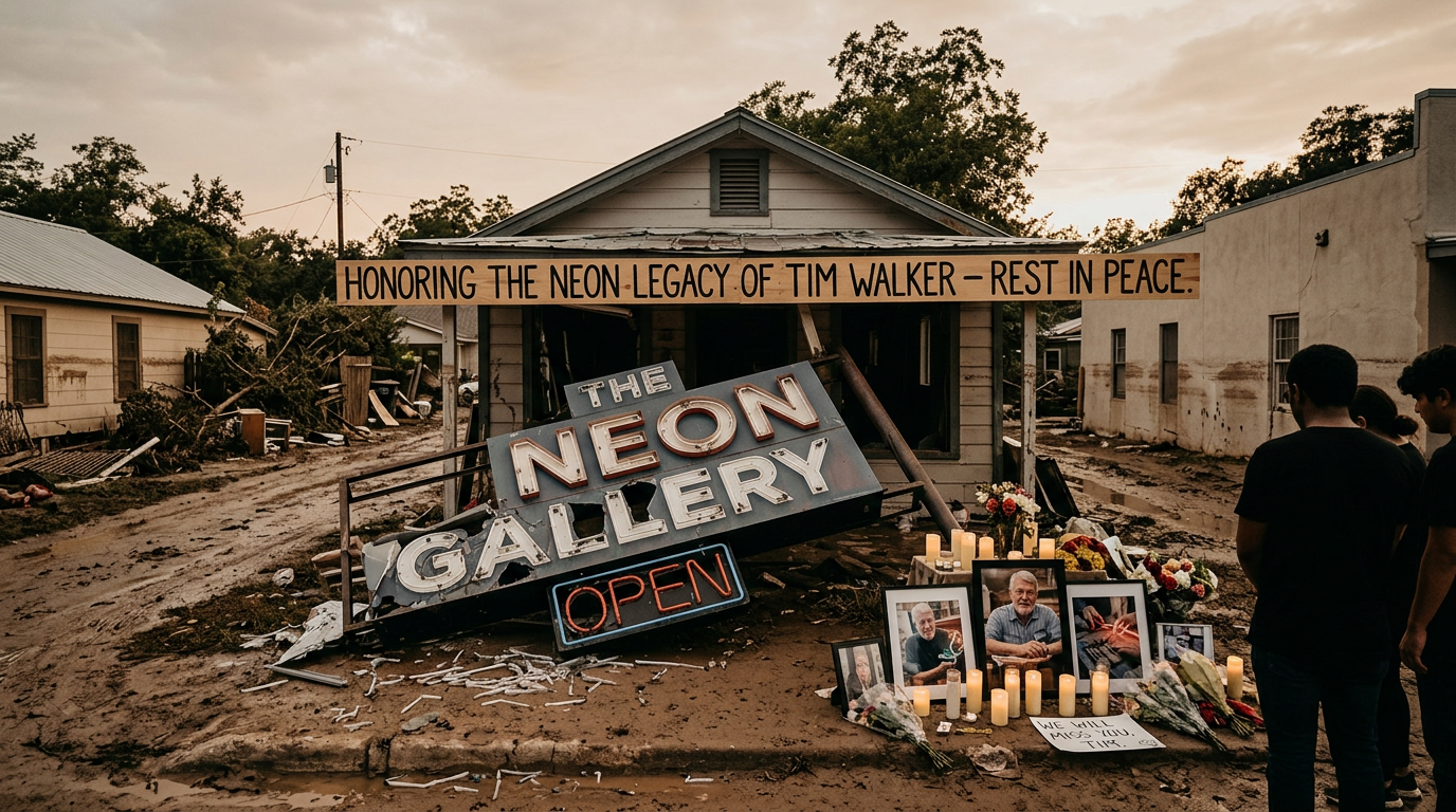 Honoring the Neon Legacy of Tim Walker After Tragic Hill Country Passing