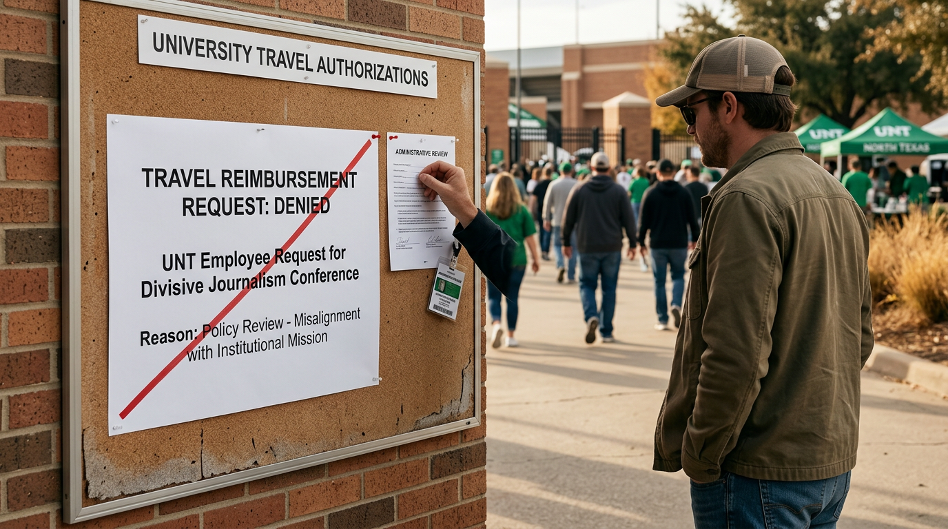 University of North Texas Rejects Travel Reimbursement for Divisive Journalism Conference