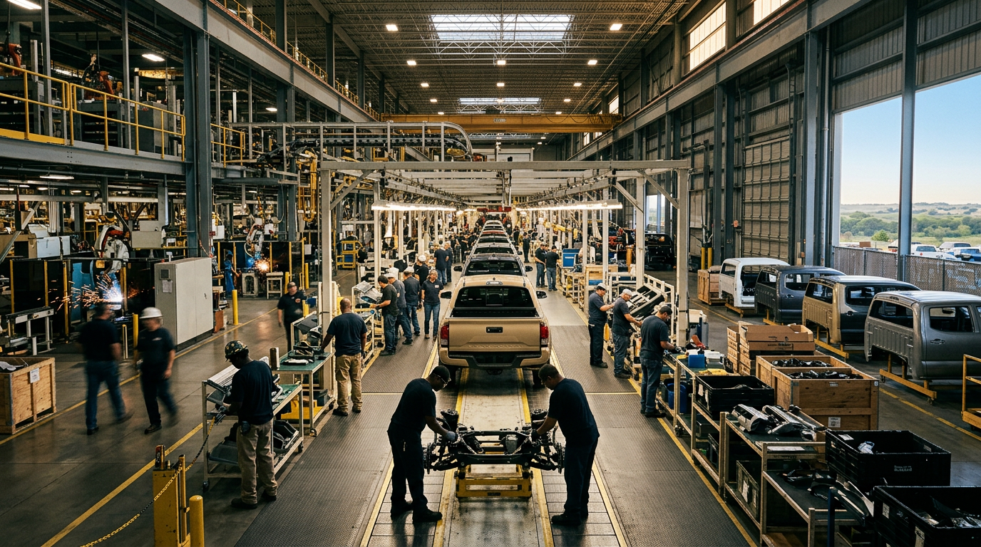 San Antonio Secured as Global Hub for Toyota Tacoma Production with Historic Expansion Plan