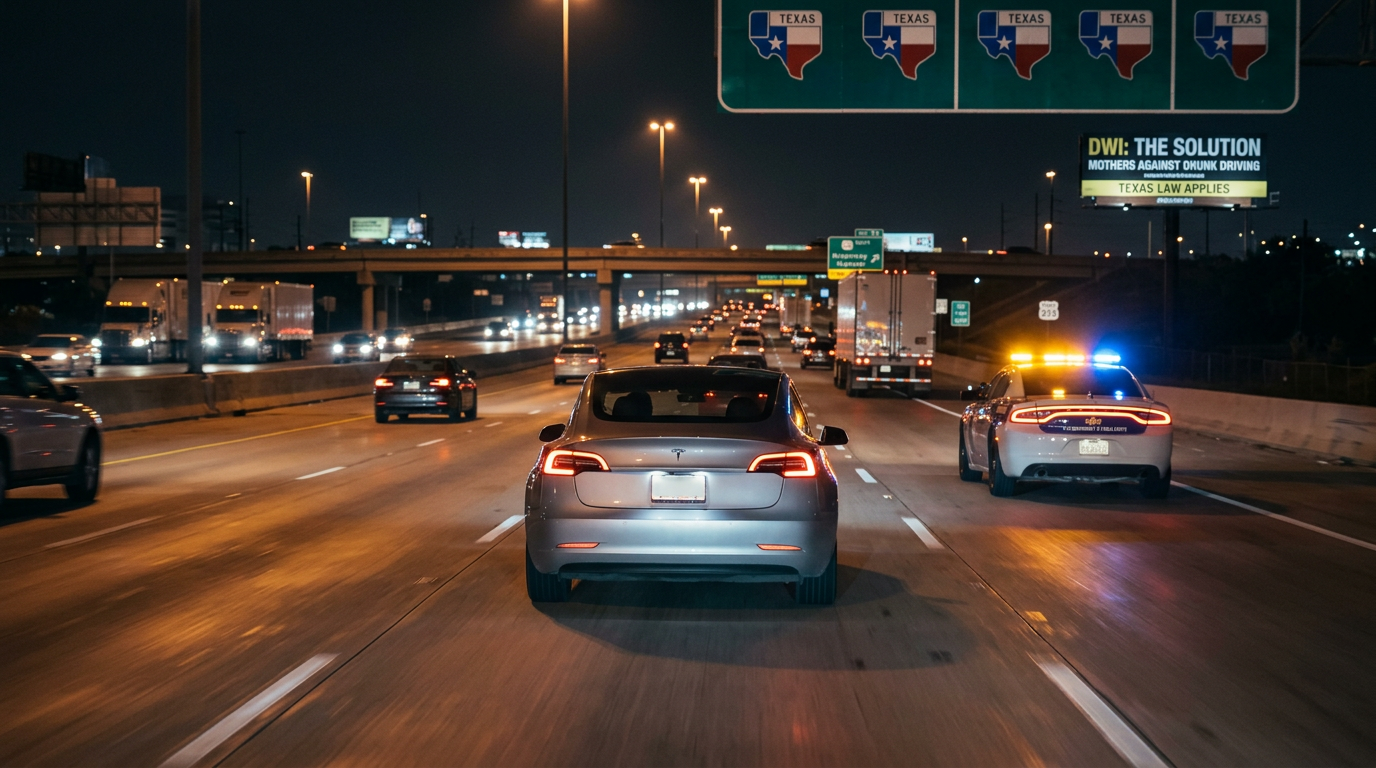Autonomous Vehicle Technology and Texas Drunk Driving Laws Converge