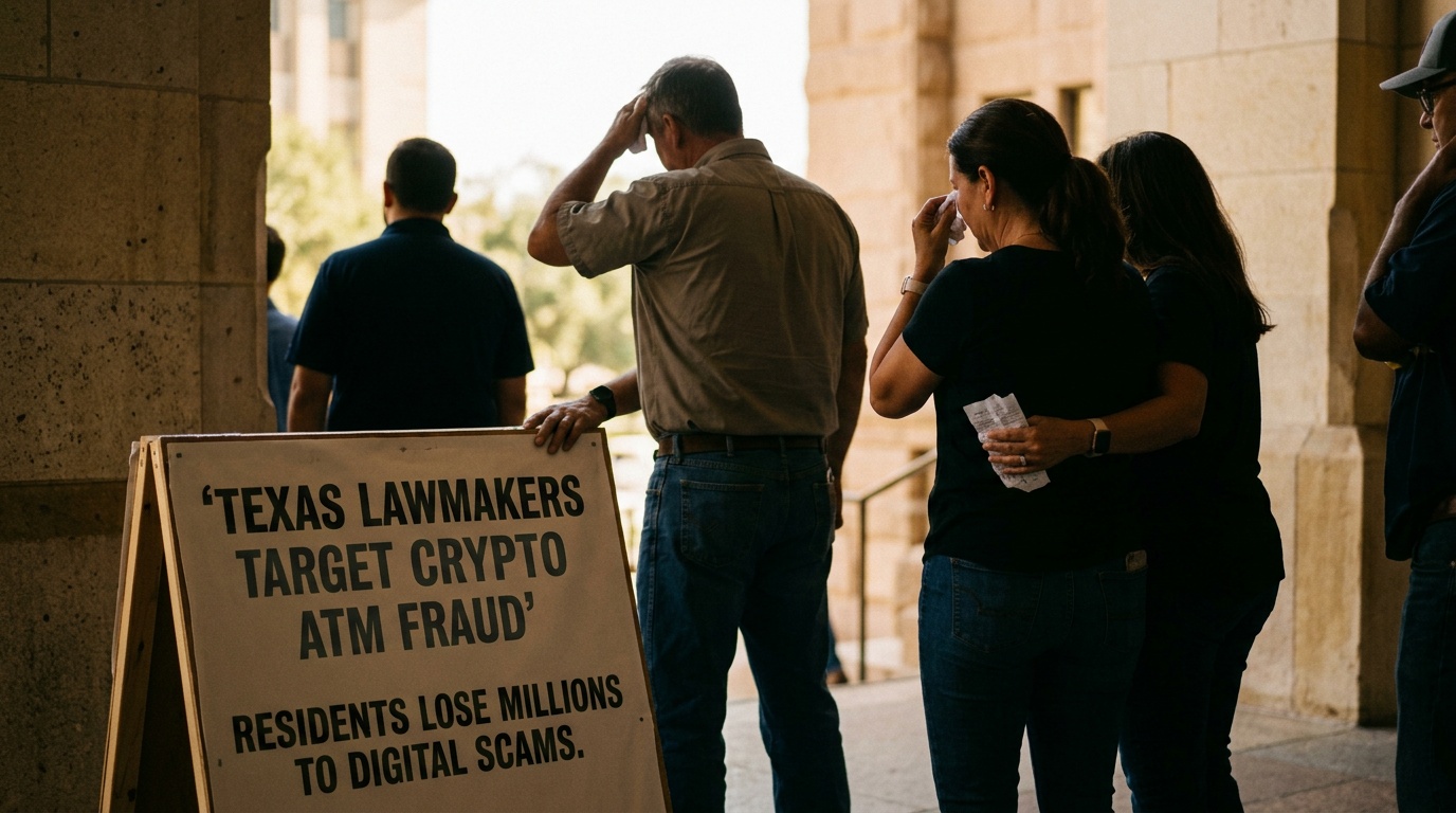 Texas Lawmakers Target Crypto ATM Fraud After Residents Lose Millions to Digital Scams