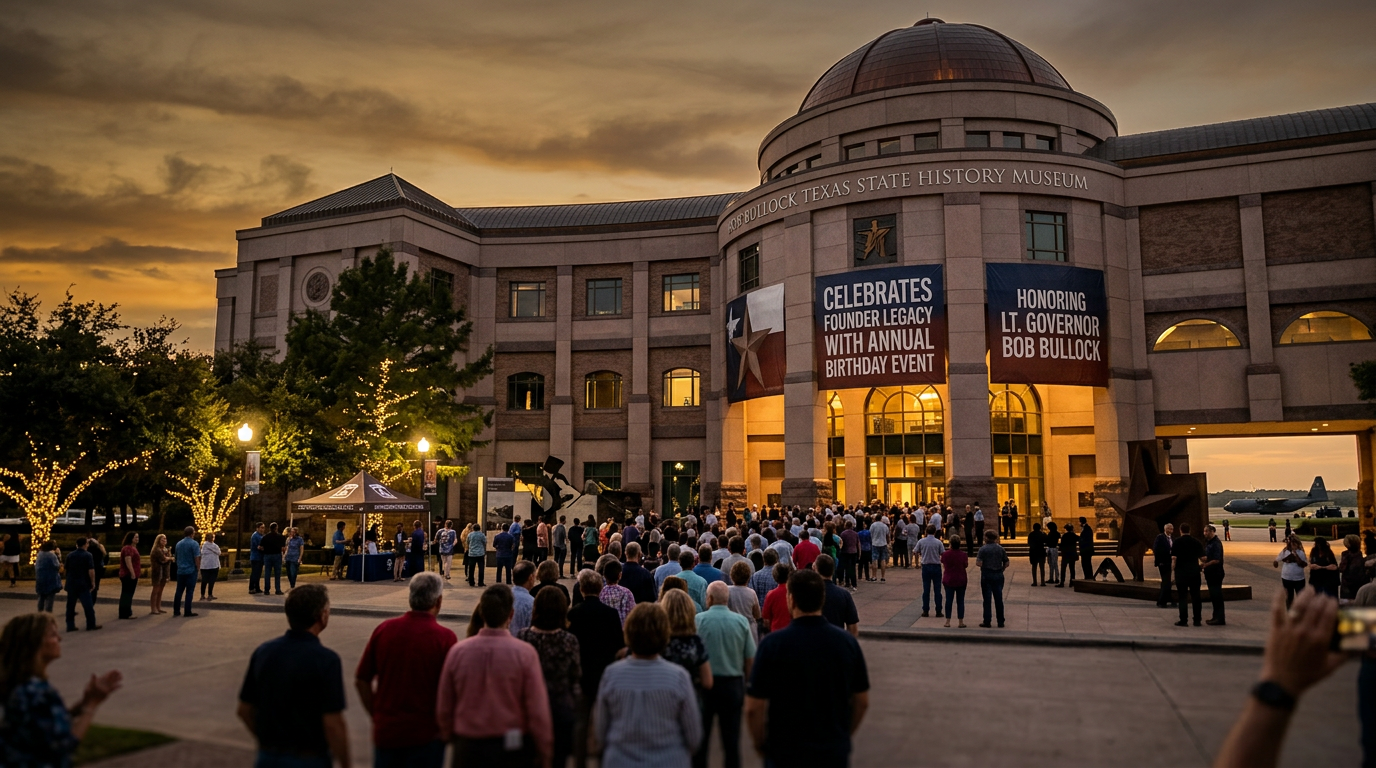 Bob Bullock Texas State History Museum Celebrates Founder Legacy With Annual Birthday Event