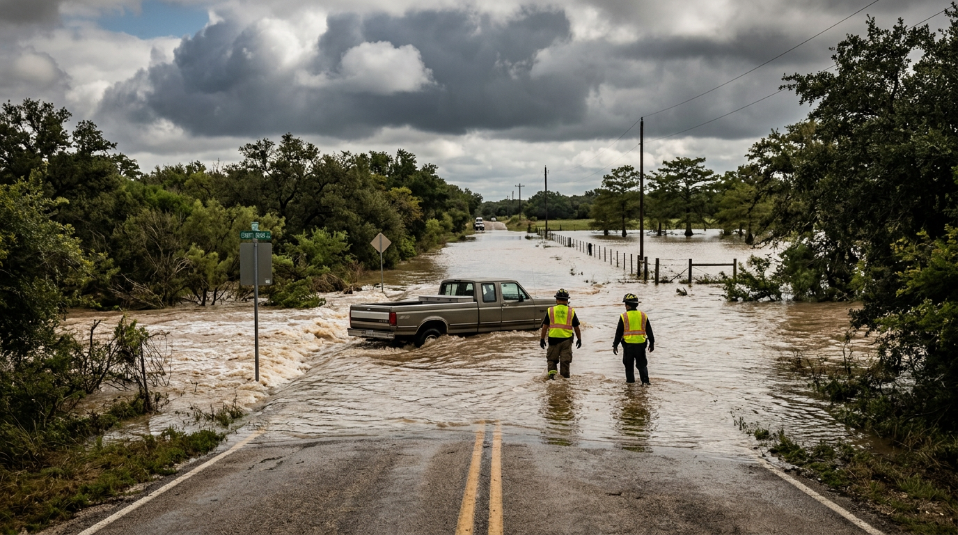 Central and South Texas Face Extreme Flooding Following 11 Inches of Rainfall