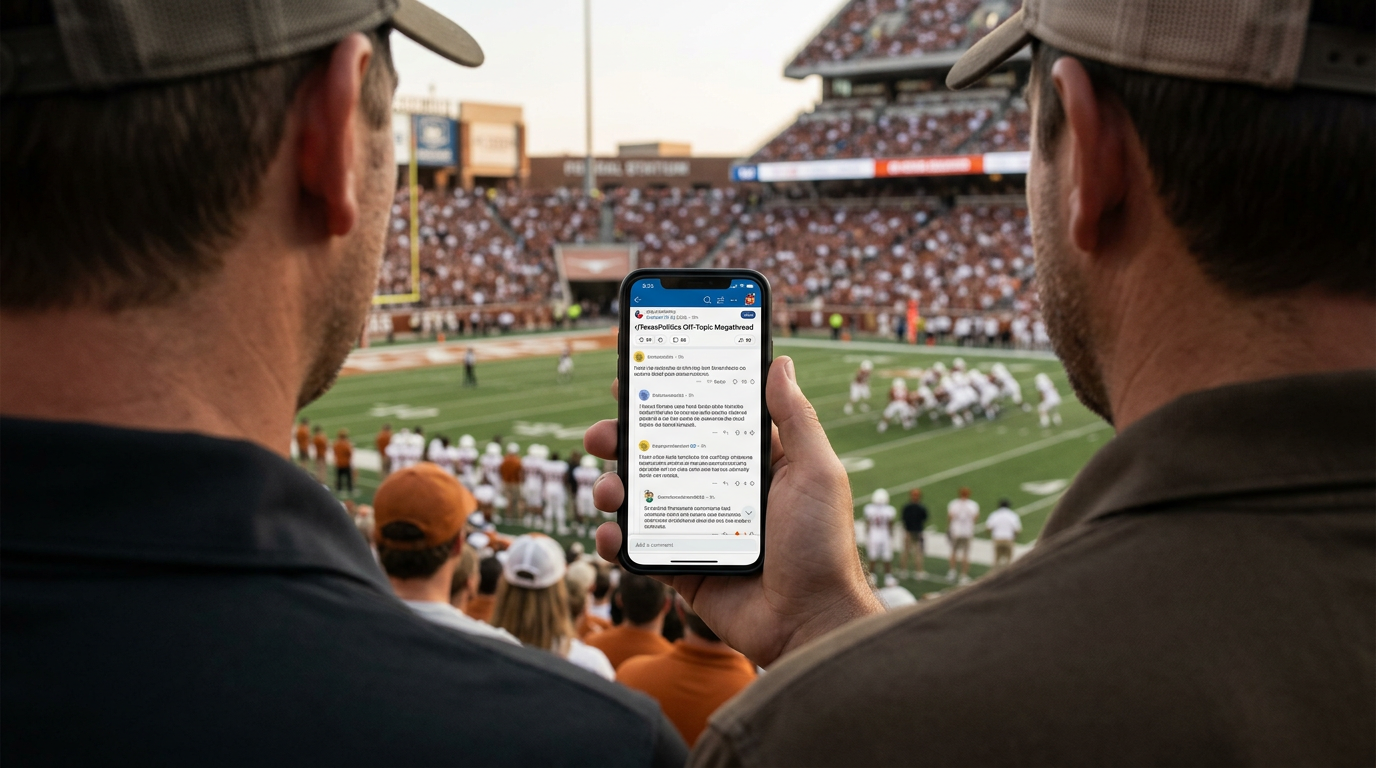 Texas Politics: How Online Forums are Shaping Local Narratives