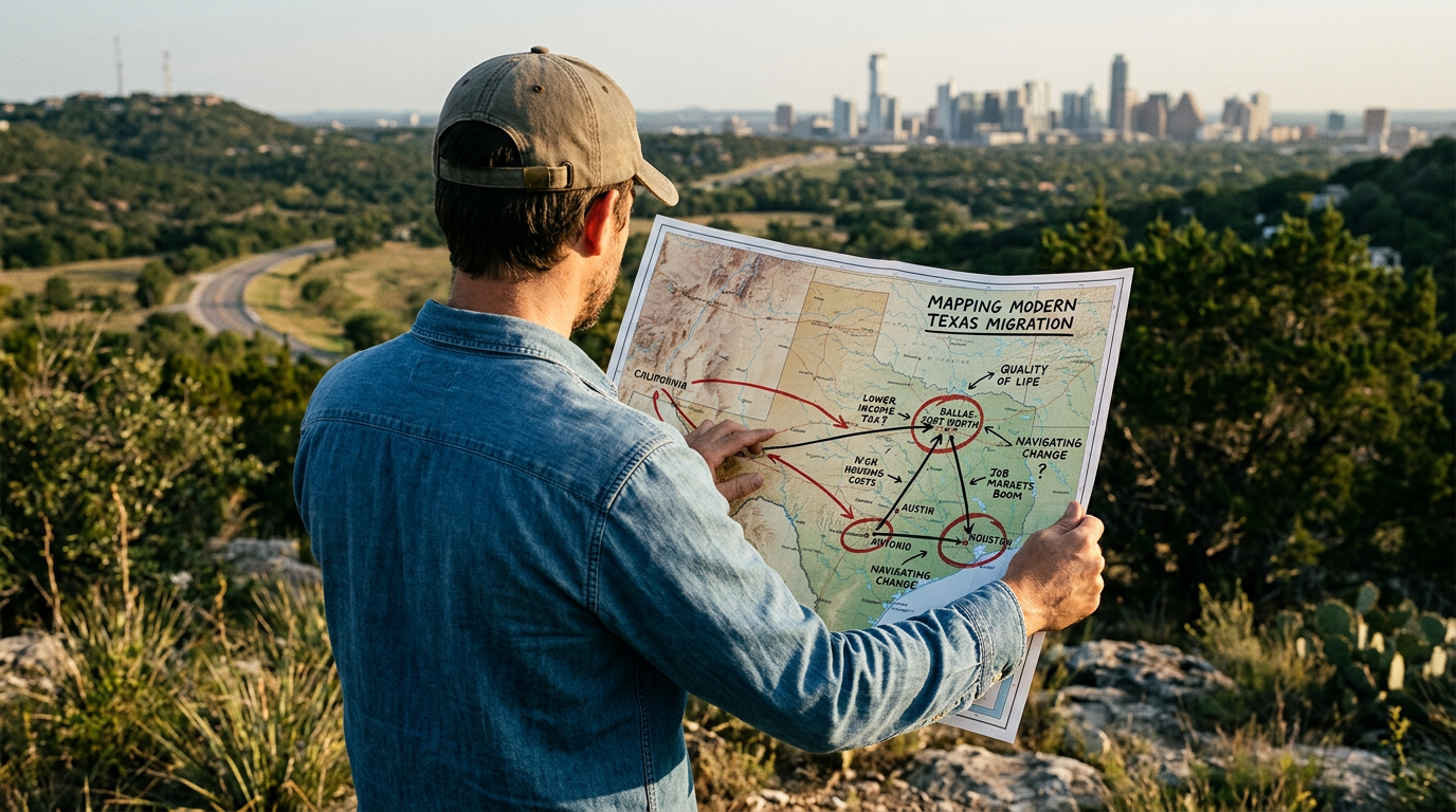 Mapping the Modern Texas Migration: Navigating Costs Job Markets and Quality of Life in the Lone Star State