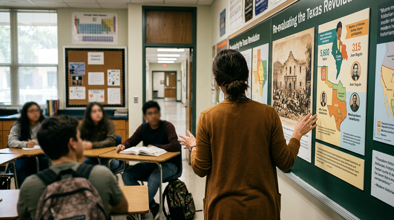 Modern Perspectives Challenge Longstanding Narratives of Texas Revolution History