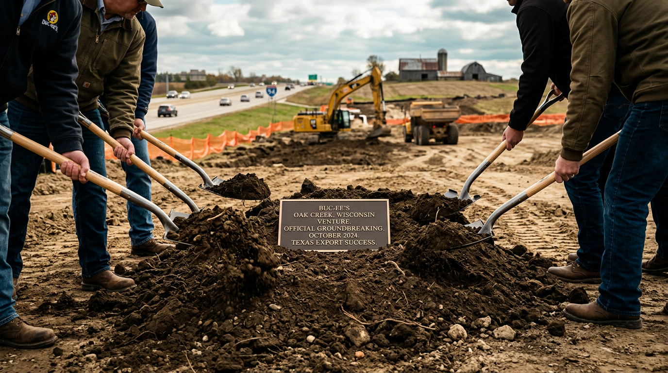 Texas Export Success: Buc-ee's Officially Breaks Ground on First Wisconsin Venture