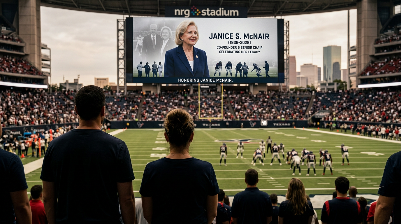 Houston Texans Honor Legacy of Co-Founder Janice McNair