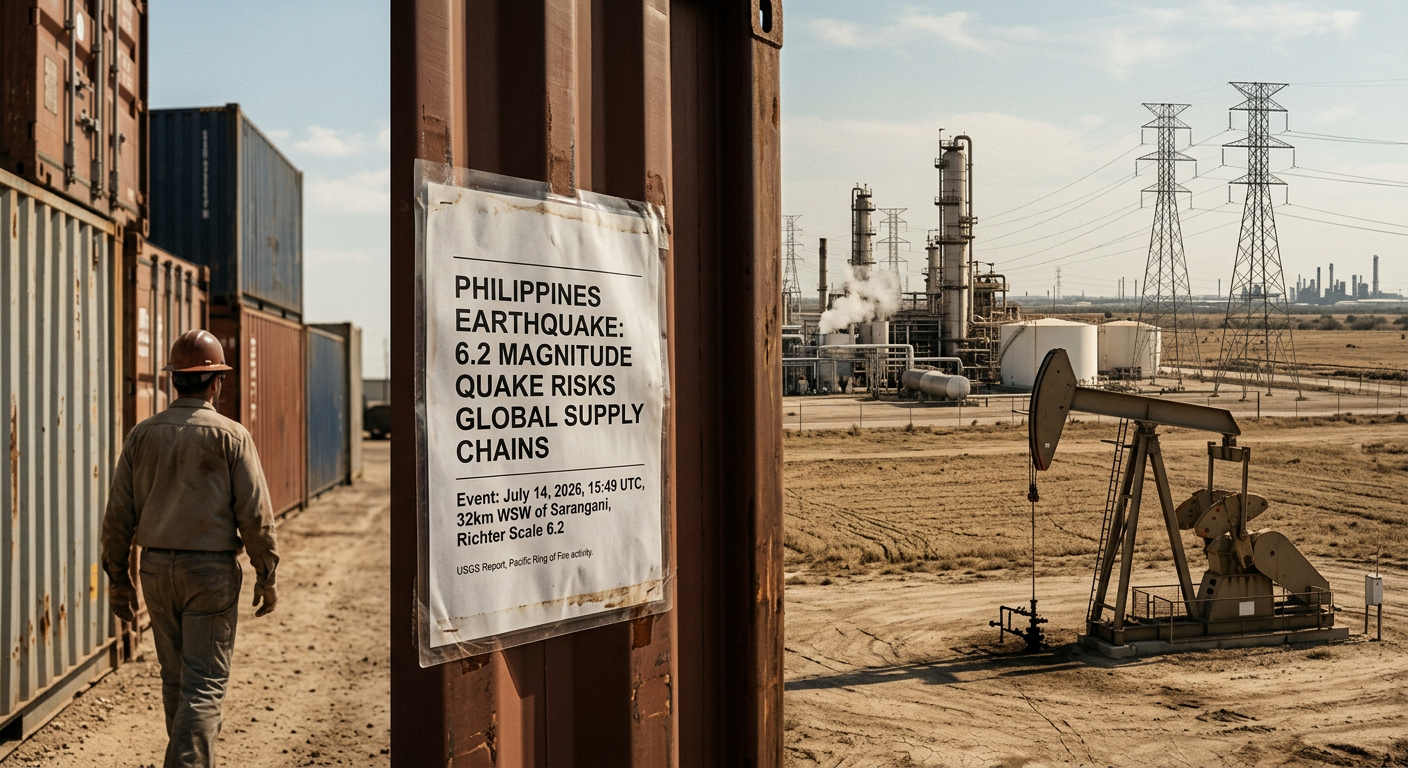 Philippines Earthquake: 6.2 Magnitude Quake Risks Global Supply Chains