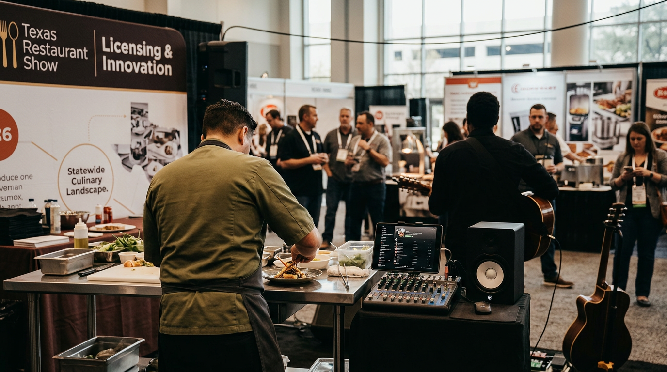 Music Licensing and Culinary Innovation Highlighted at 2026 Texas Restaurant Show