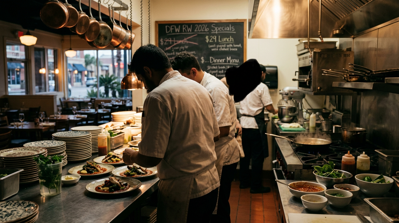 North Texas Culinary Scene Prepares for DFW Restaurant Week 2026 Dining Deals