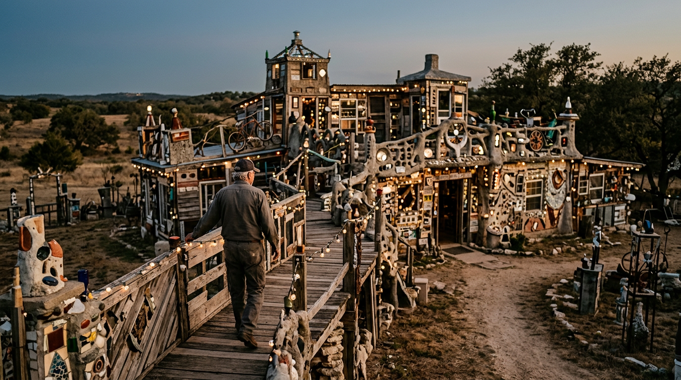 Guadalupe County folk art: A look inside the House of Lights sanctuary