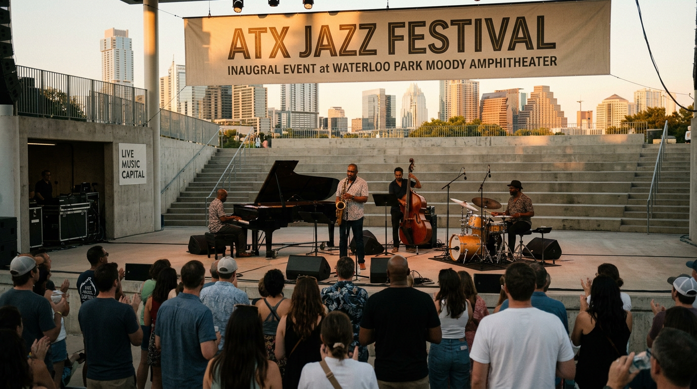 Austin to Host Premier ATX Jazz Festival at Waterloo Park Moody Amphitheater