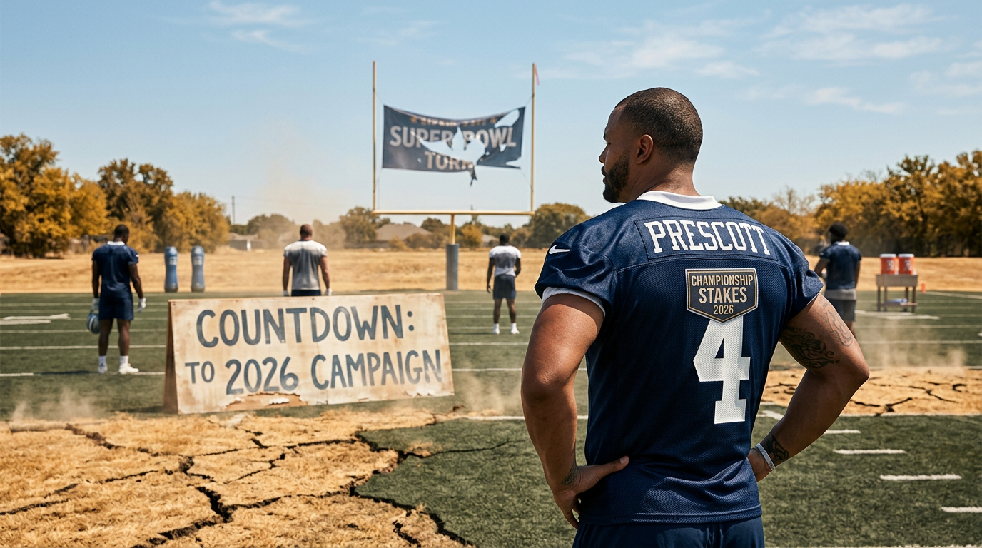 Dak Prescott Sets Championship Stakes for Dallas Cowboys 2026 Campaign