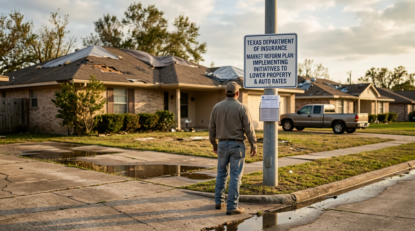 Abbott Plan Aims to Cut Texas Property and Auto Insurance Rates
