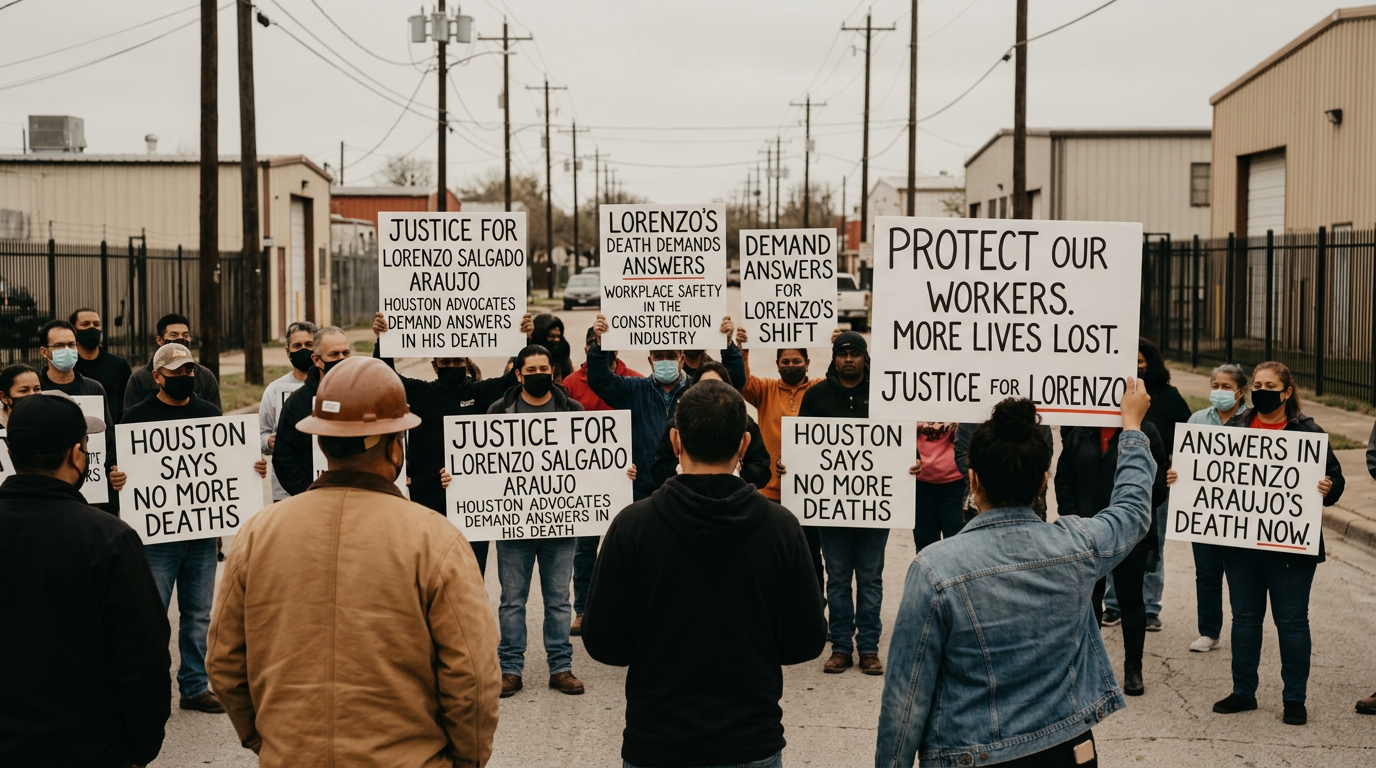 Houston Advocates Demand Answers in Lorenzo Araujo Death