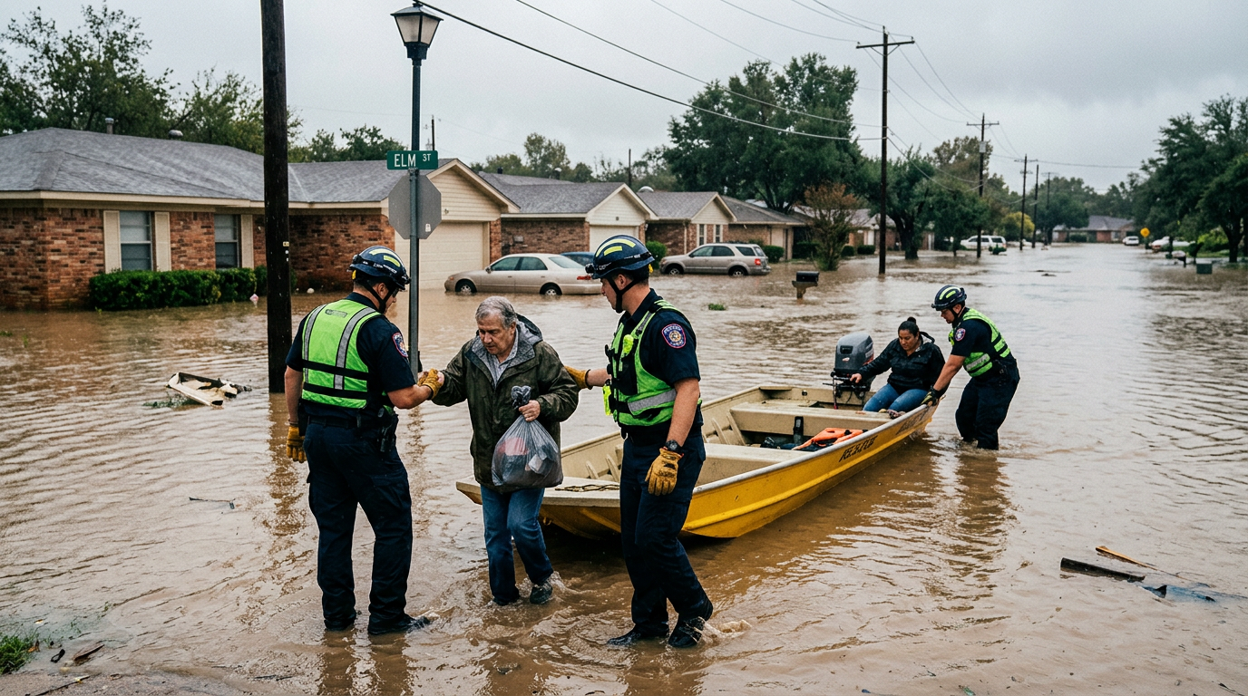 State Emergency Resources Deployed as Deadly Floods Impact North Texas Communities