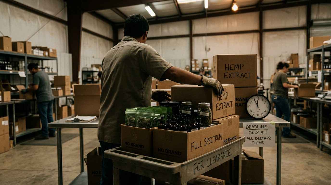 Texas Delta-8 Ban: Hemp Industry Faces July 31 Midnight Deadline