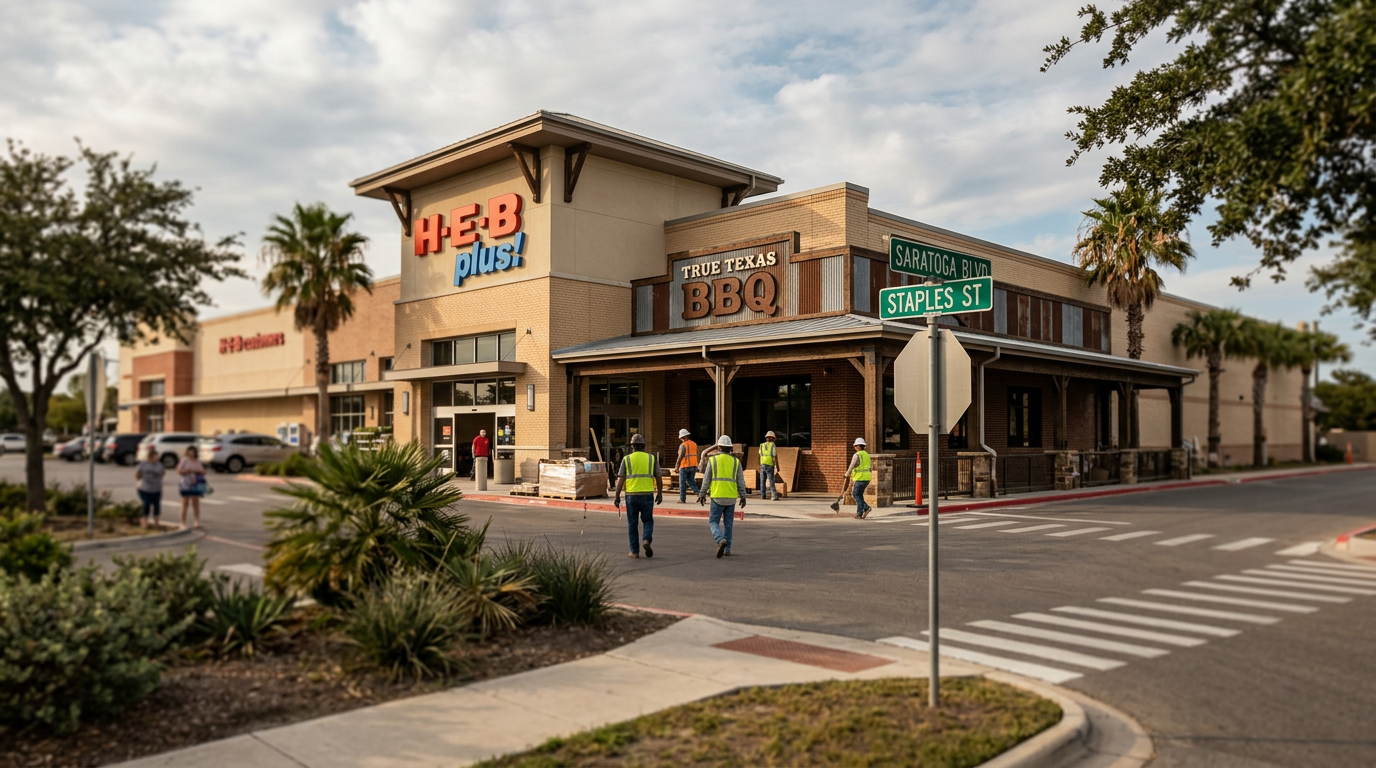H-E-B Expands Dining Footprint with New True Texas BBQ Location in Corpus Christi
