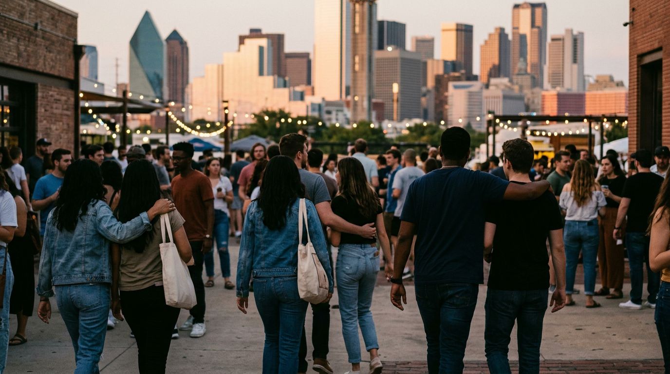 Dallas Social Trends: How Secular Communities Are Reshaping Modern Connection