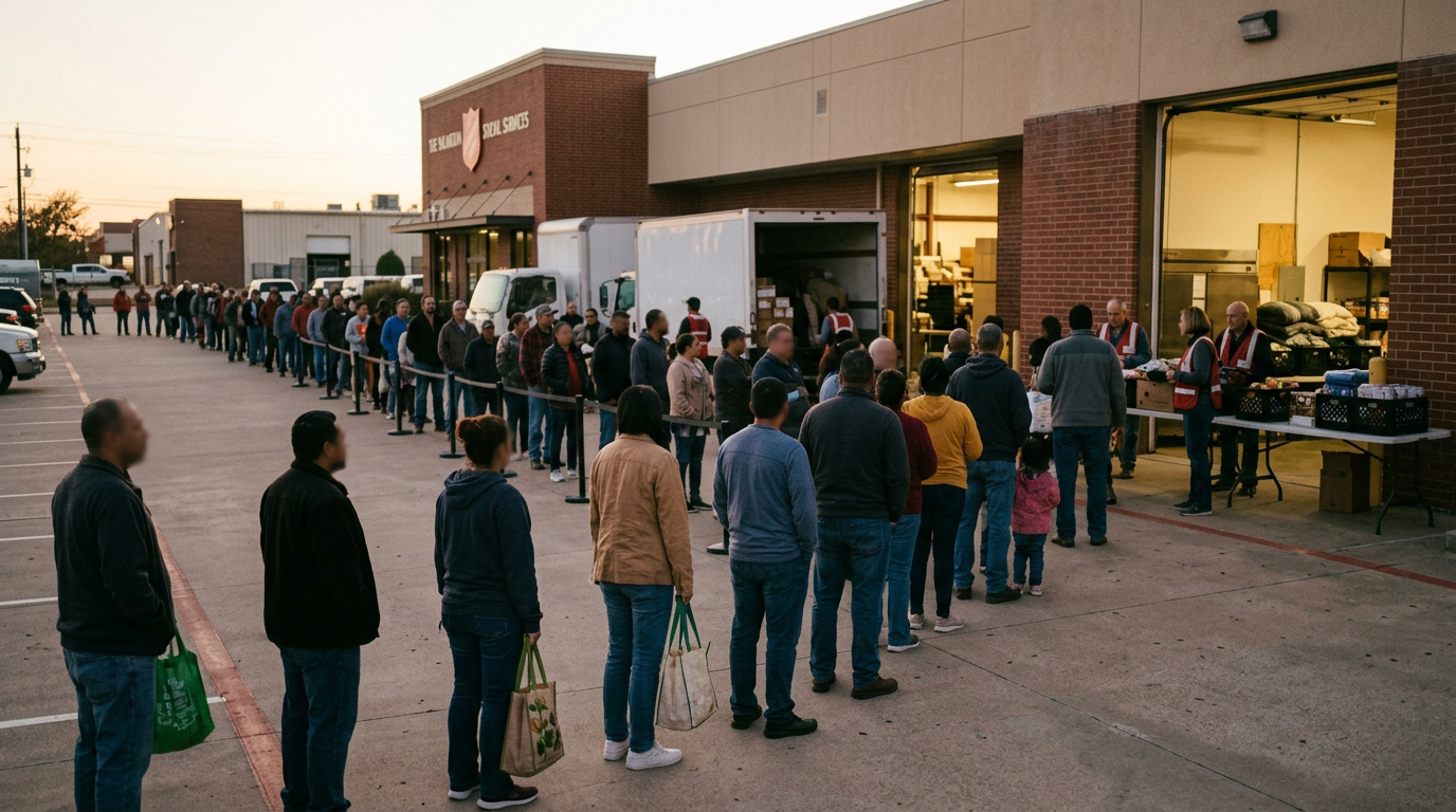 North Texas Salvation Army Sees Record Demand for Social Services