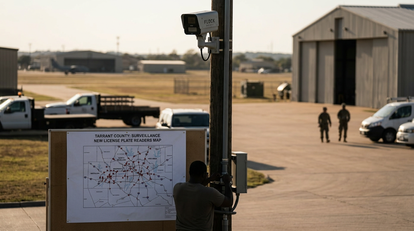 Tarrant County Surveillance: New License Plate Readers Map Released