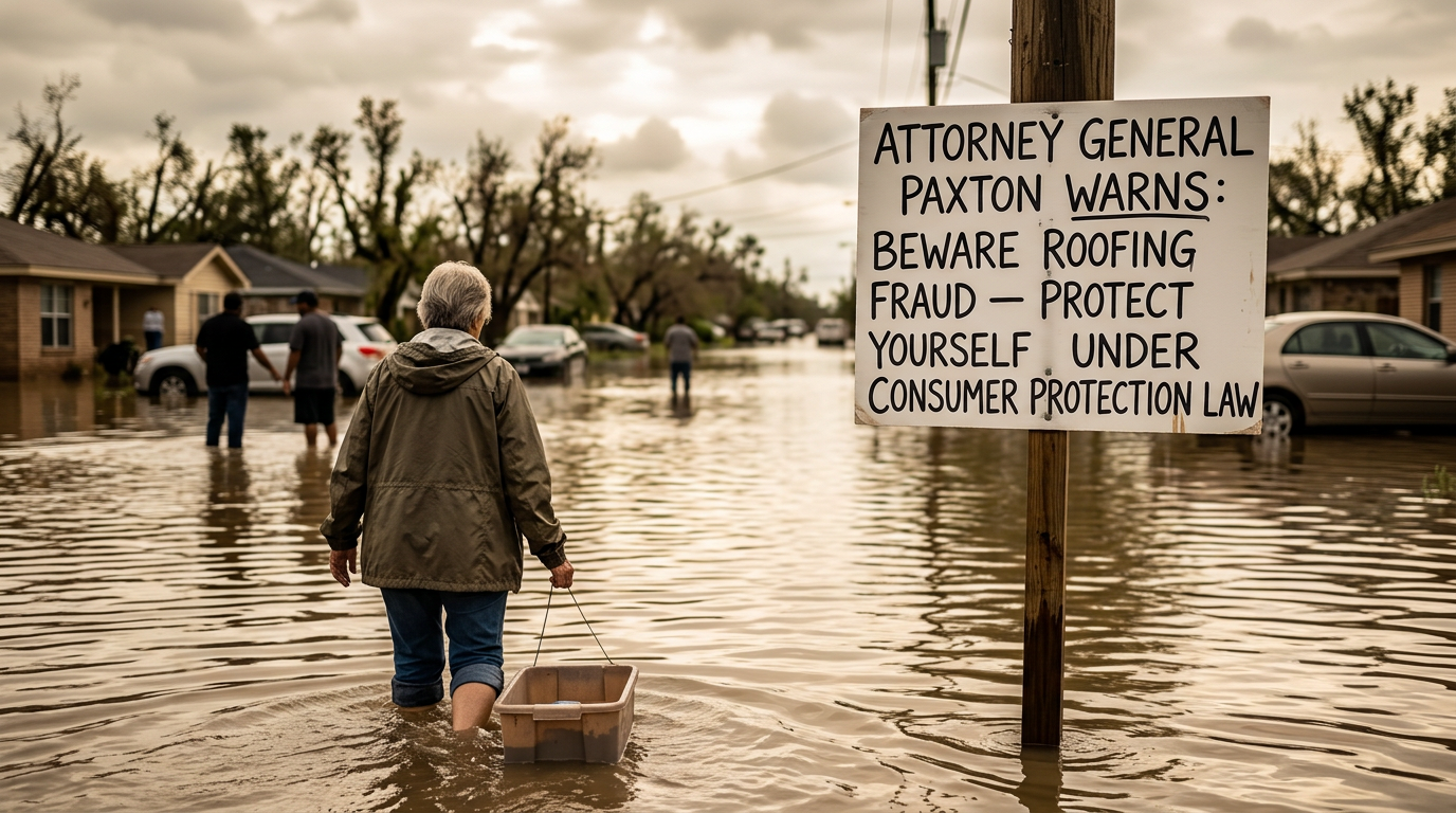 Attorney General Ken Paxton Activates Consumer Protection Measures for Texas Flood Victims