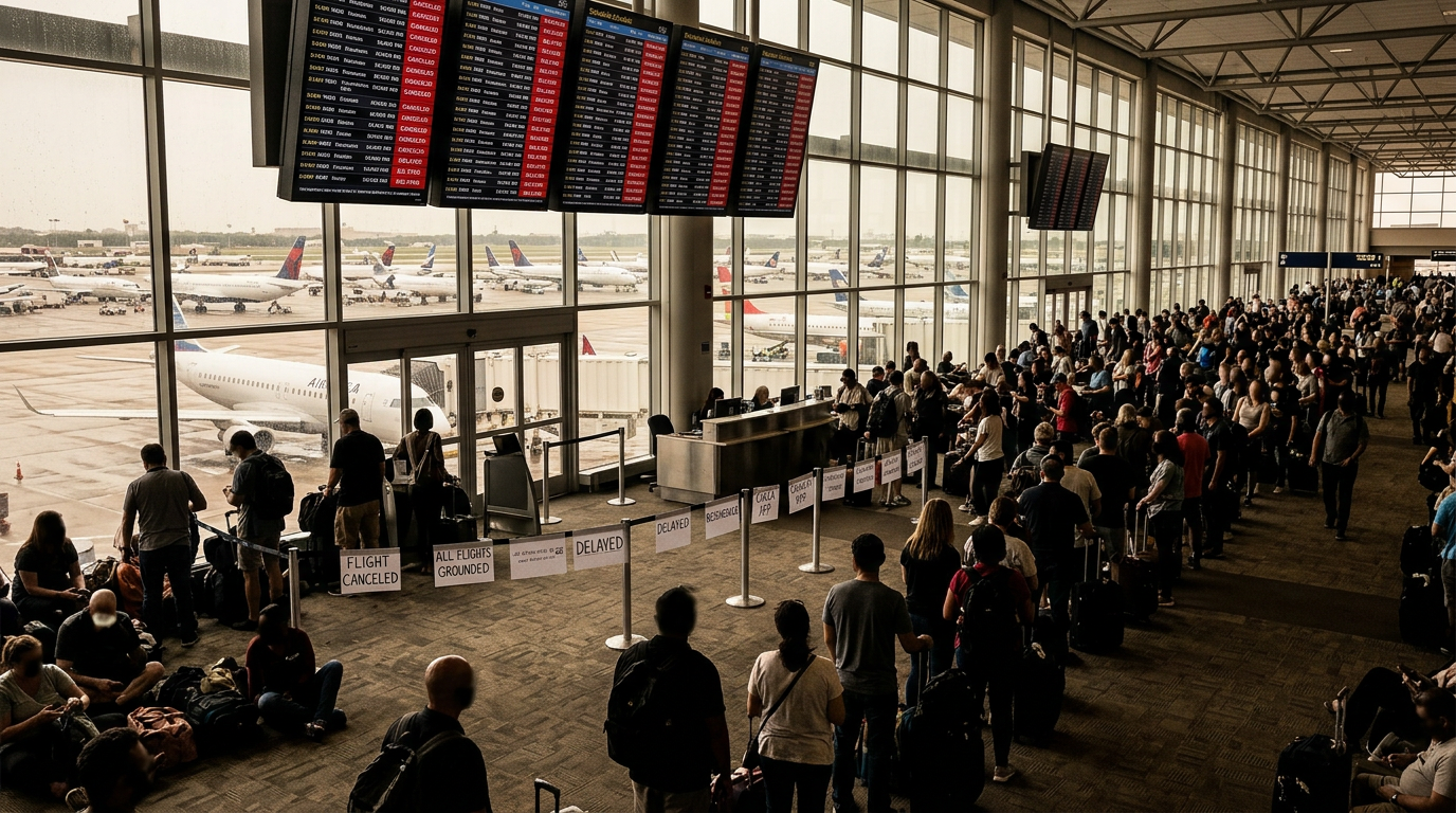 Aviation Grinds to Halt in Texas as Thousands of Flights Face Cancellations and Delays
