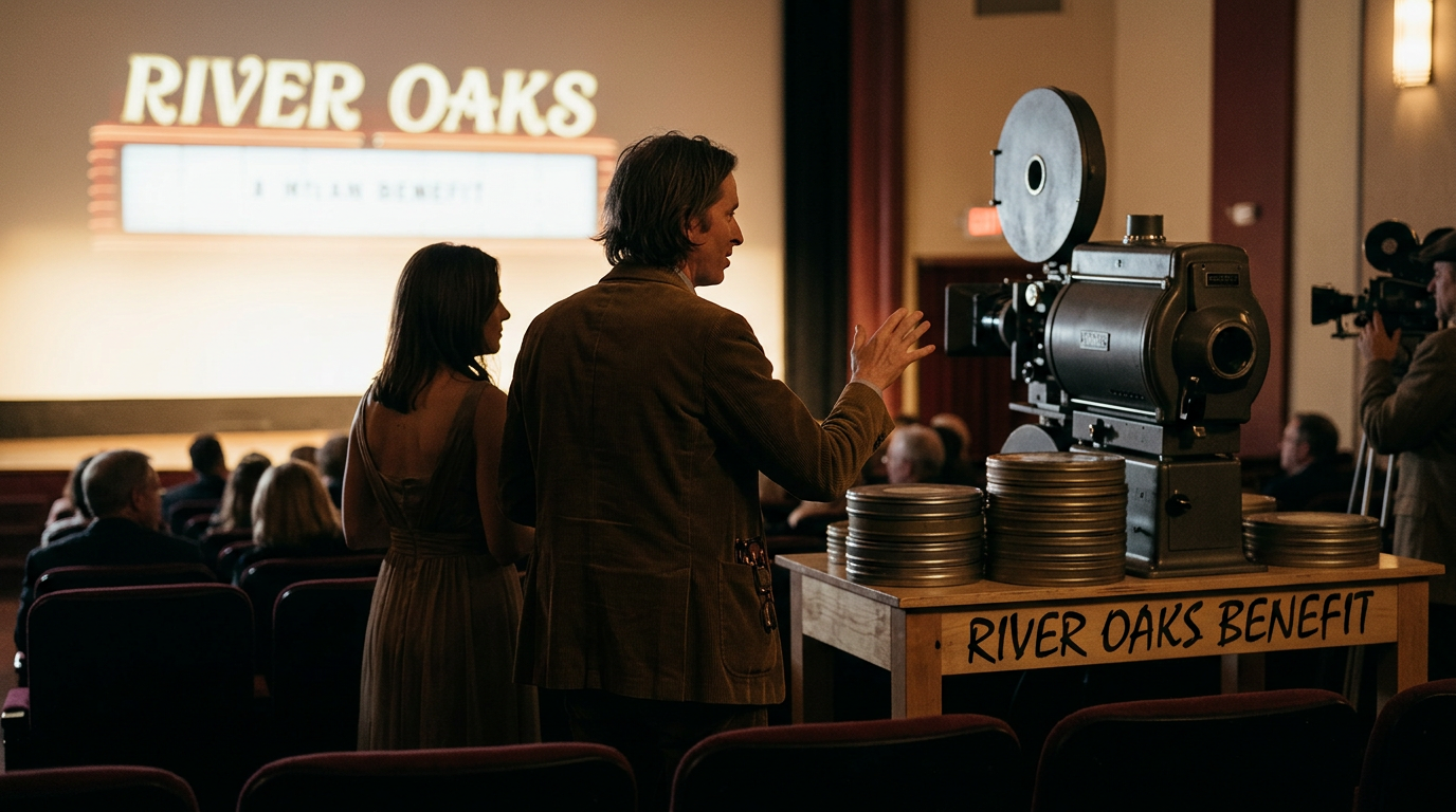 Famed Director Wes Anderson Returns to Houston for River Oaks Theatre Benefit
