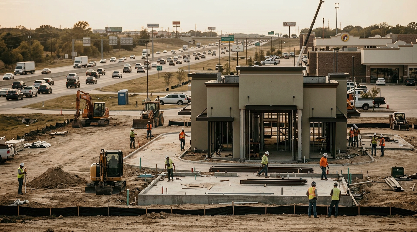 Hillsboro Commercial Boom Continues with New Chick-fil-A Near I-35