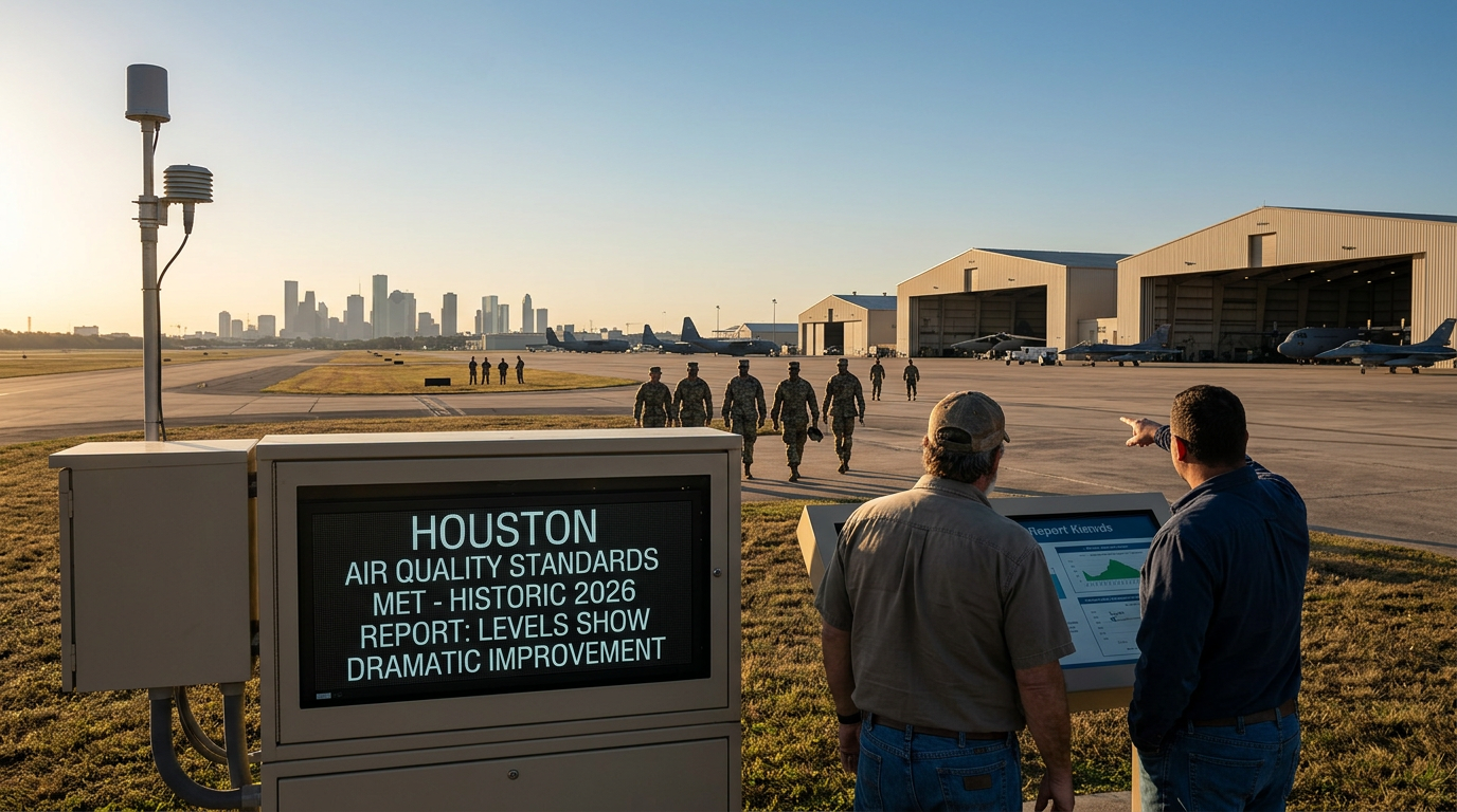 Houston Air Quality Shows Historic Improvement in 2026 Report
