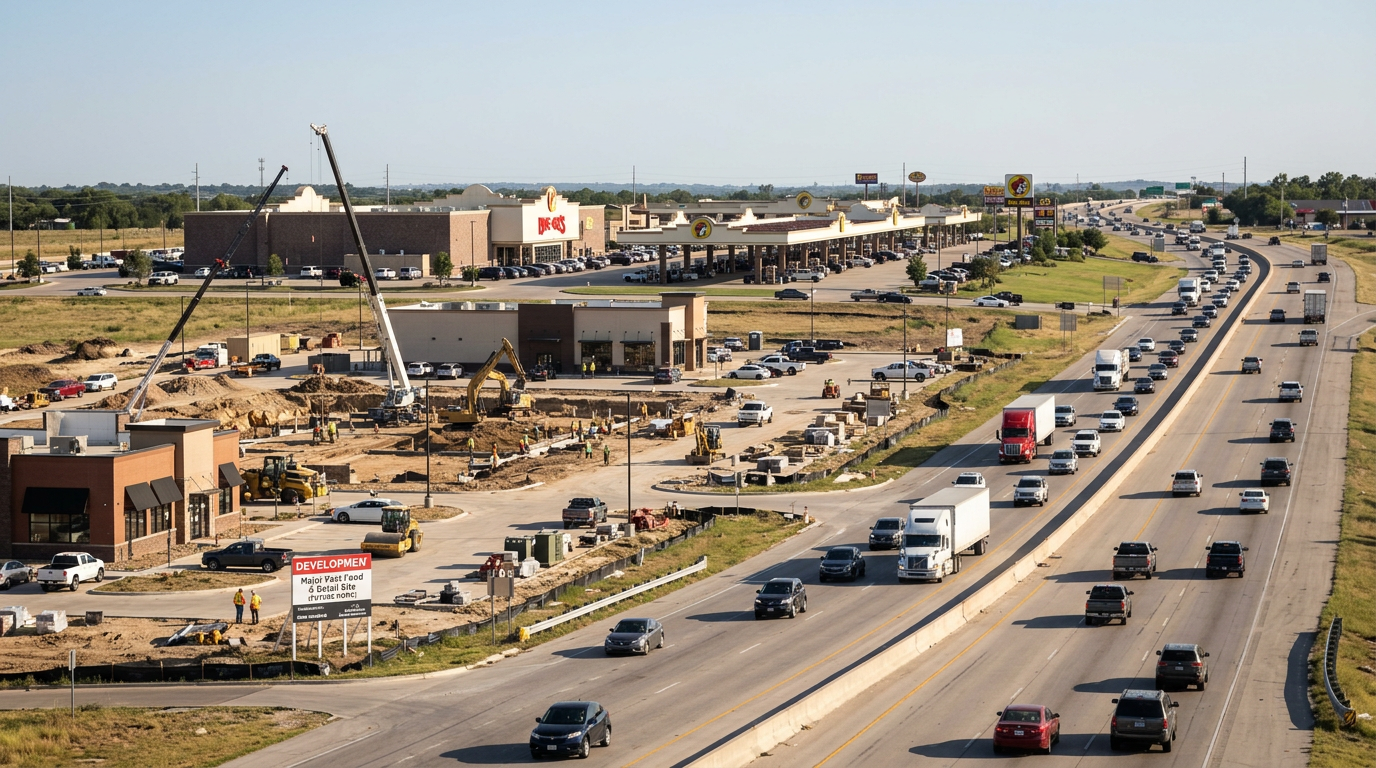 Major Fast Food Chain Joins Buc-ee's in Hillsboro Retail Expansion