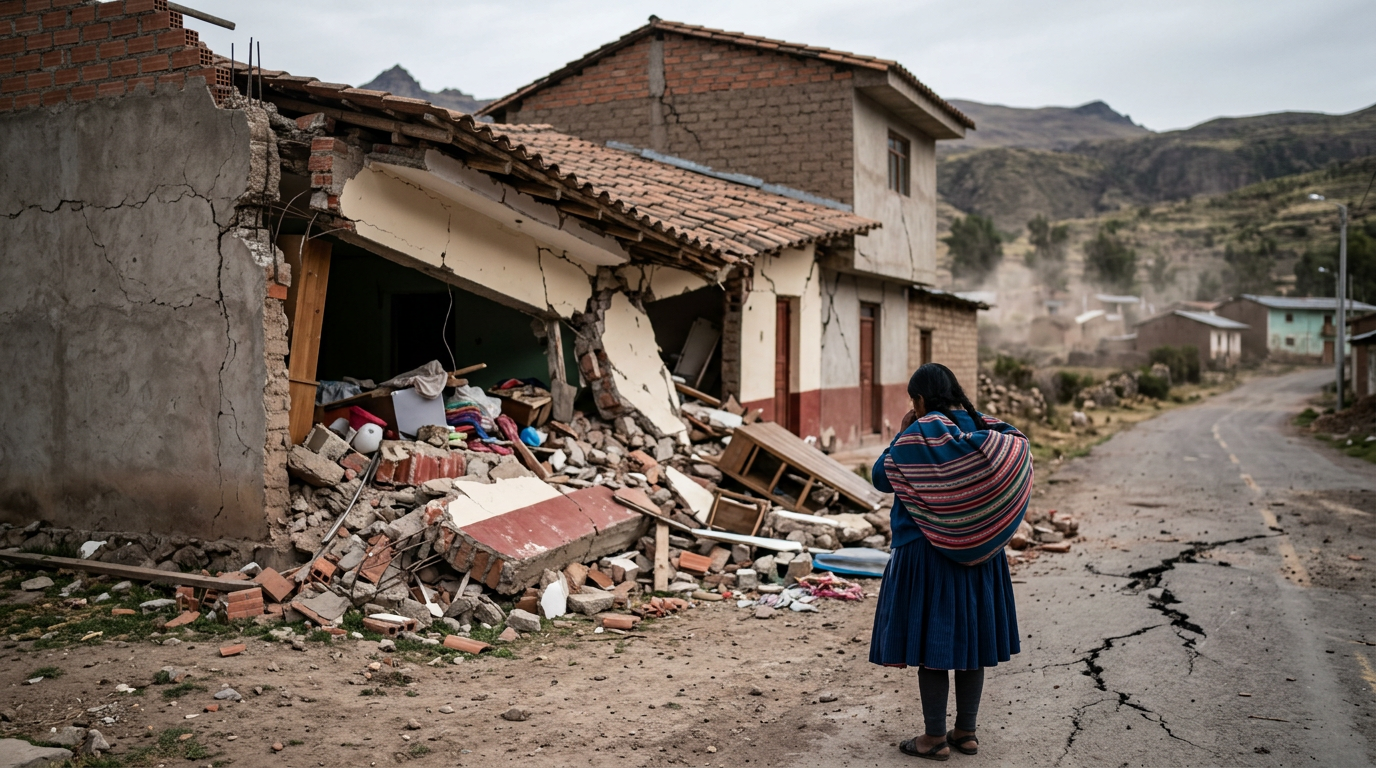 Major Magnitude 5.5 Earthquake Impacts Central Peru Region Near Sicaya